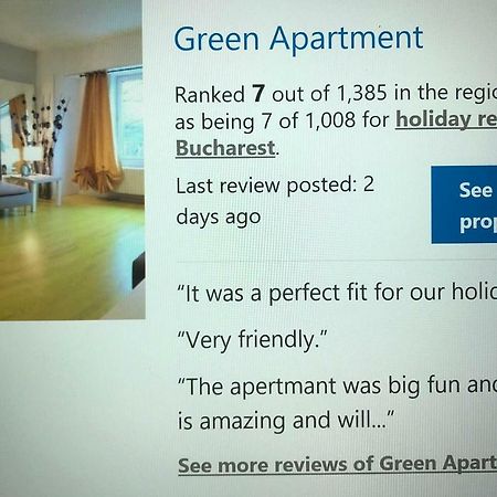 Green Apartment 6 부쿠레슈티 외부 사진